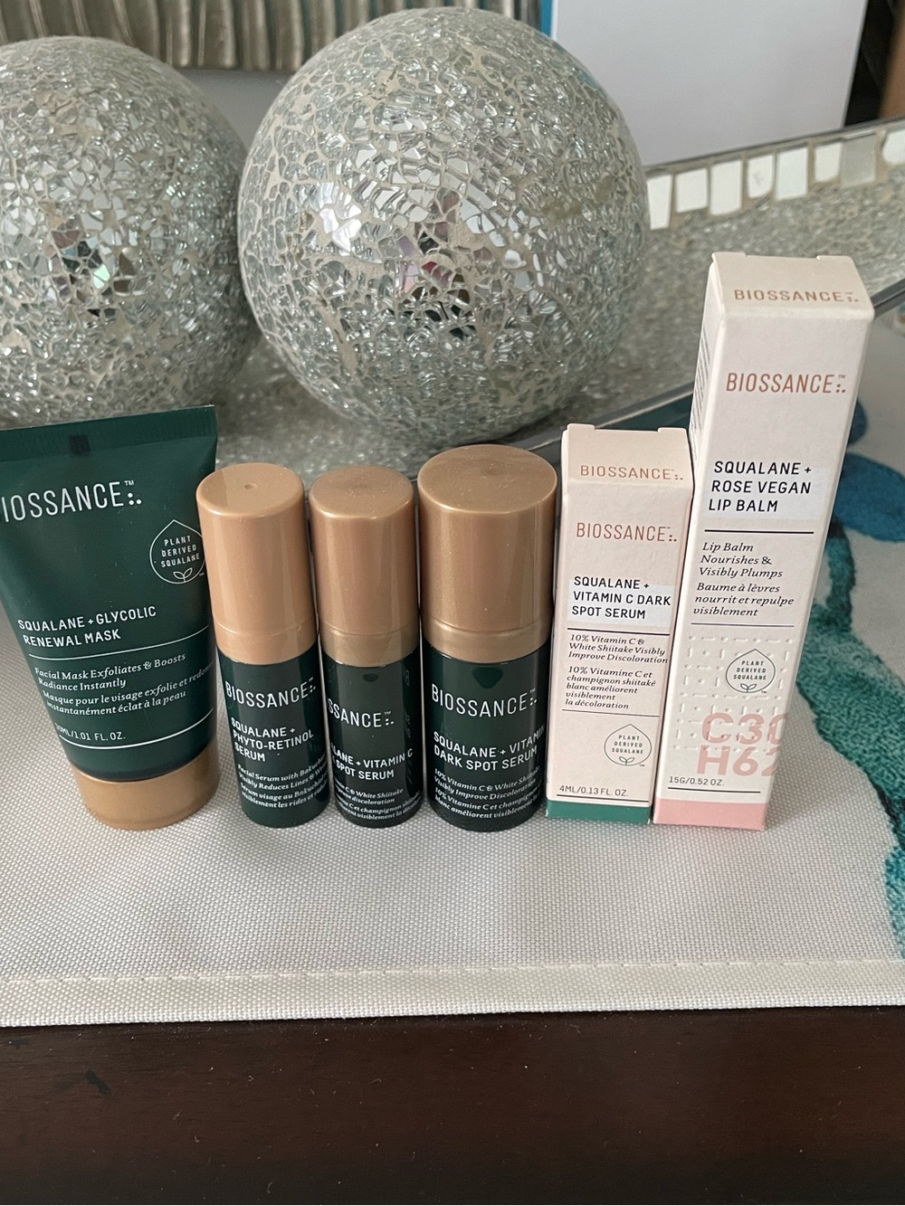 Set of 6 NEW Biossance Products